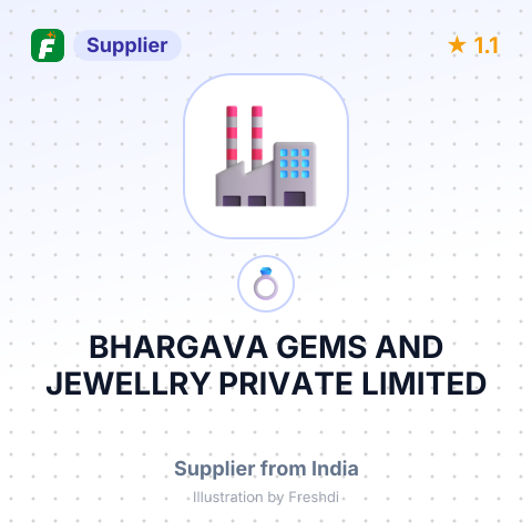BHARGAVA GEMS AND JEWELLRY PRIVATE LIMITED – summary card, no photo uploaded yet