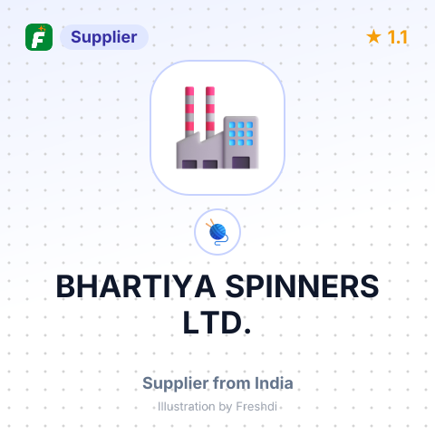 BHARTIYA SPINNERS LTD. – summary card, no photo uploaded yet