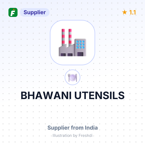 BHAWANI UTENSILS – summary card, no photo uploaded yet