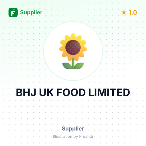 BHJ UK FOOD LIMITED – summary card, no photo uploaded yet