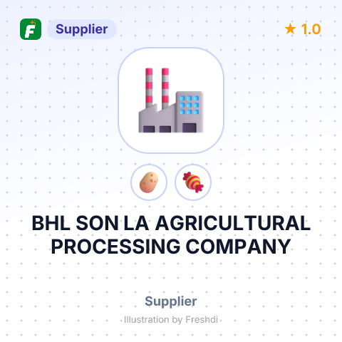 BHL SON LA AGRICULTURAL PROCESSING COMPANY – summary card, no photo uploaded yet