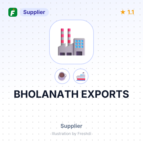 BHOLANATH EXPORTS – summary card, no photo uploaded yet