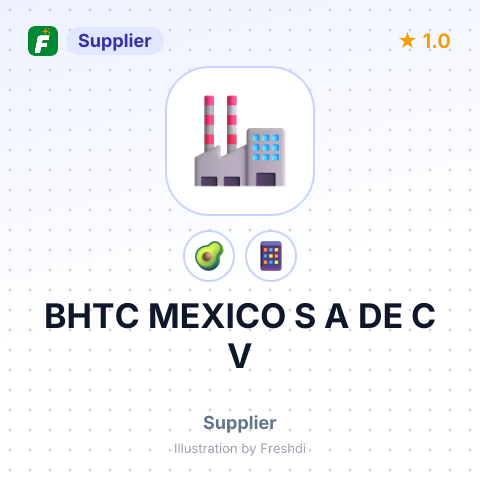 BHTC MEXICO S A DE C V – summary card, no photo uploaded yet
