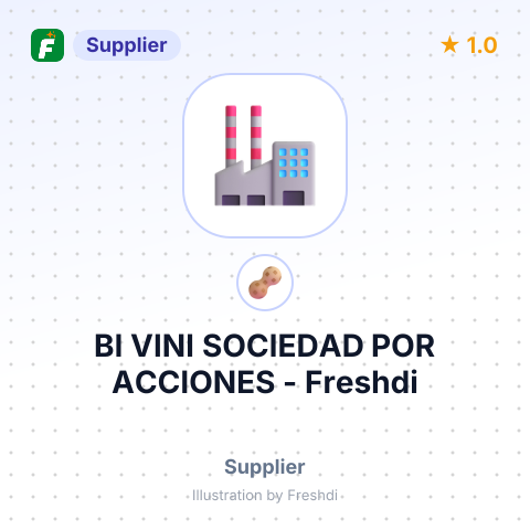 BI VINI SOCIEDAD POR ACCIONES – summary card, no photo uploaded yet
