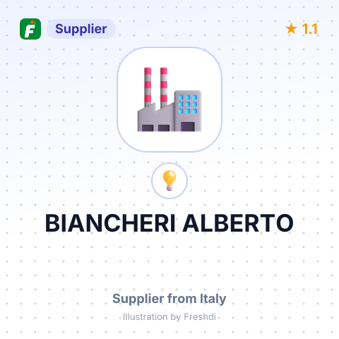 BIANCHERI ALBERTO – summary card, no photo uploaded yet