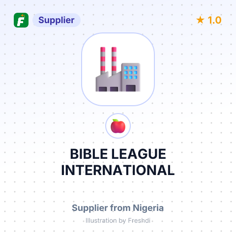 BIBLE LEAGUE INTERNATIONAL – summary card, no photo uploaded yet