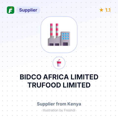 BIDCO AFRICA LIMITED TRUFOOD LIMITED – summary card, no photo uploaded yet