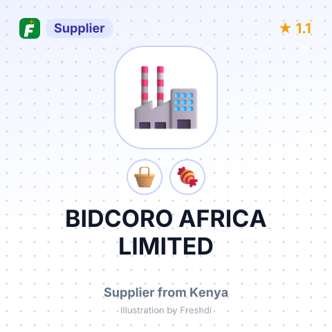 BIDCORO AFRICA LIMITED – summary card, no photo uploaded yet