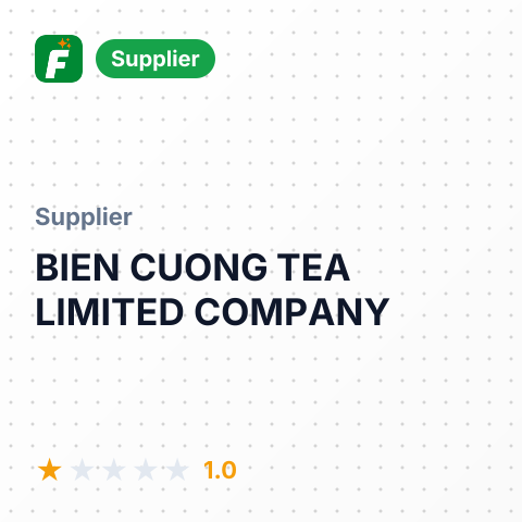 BIEN CUONG TEA LIMITED COMPANY – summary card, no photo uploaded yet