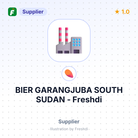 BIER GARANGJUBA SOUTH SUDAN – summary card, no photo uploaded yet