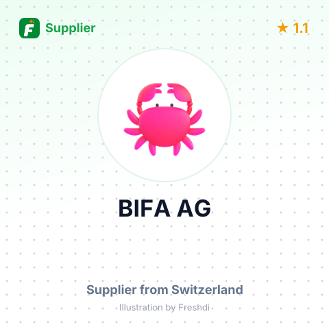 BIFA AG – summary card, no photo uploaded yet
