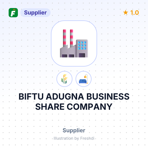 BIFTU ADUGNA BUSINESS SHARE COMPANY – summary card, no photo uploaded yet