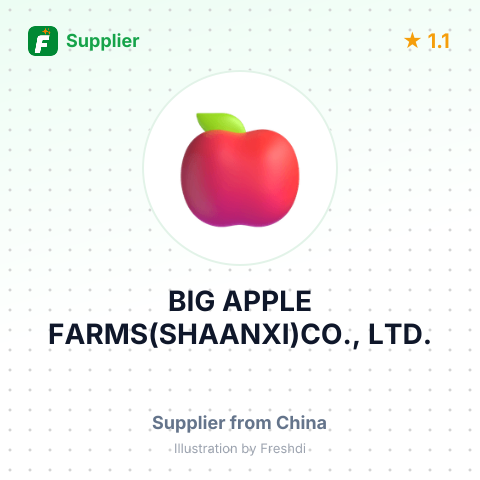 BIG APPLE FARMS(SHAANXI)CO., LTD. – summary card, no photo uploaded yet