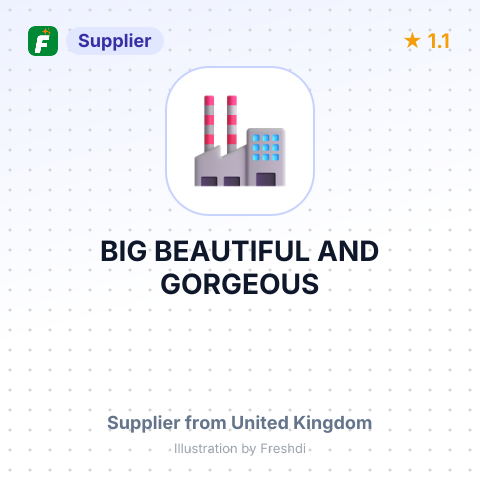 BIG BEAUTIFUL AND GORGEOUS – summary card, no photo uploaded yet
