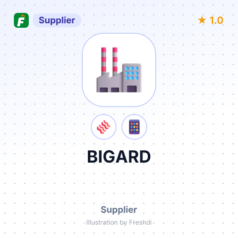 BIGARD – summary card, no photo uploaded yet