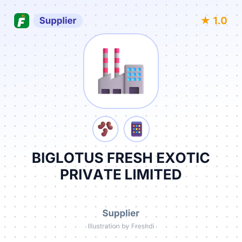 BIGLOTUS FRESH EXOTIC PRIVATE LIMITED – summary card, no photo uploaded yet