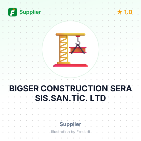 BIGSER CONSTRUCTION SERA SIS.SAN.TİC. LTD – summary card, no photo uploaded yet