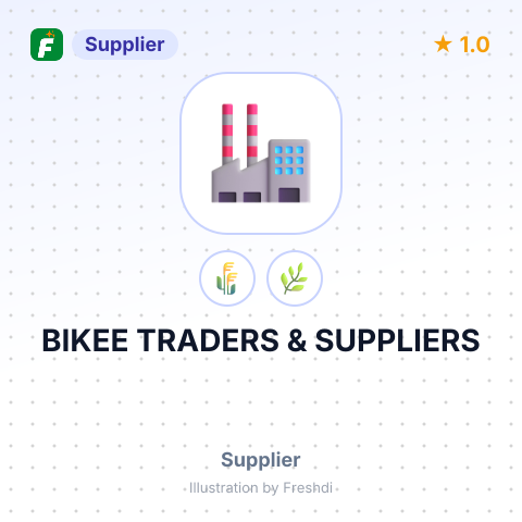 BIKEE TRADERS & SUPPLIERS – summary card, no photo uploaded yet