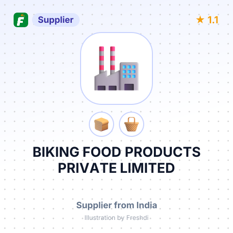 BIKING FOOD PRODUCTS PRIVATE LIMITED – summary card, no photo uploaded yet