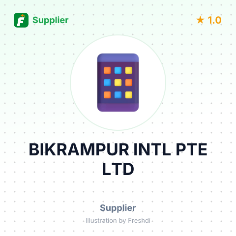 BIKRAMPUR INTL PTE LTD – summary card, no photo uploaded yet