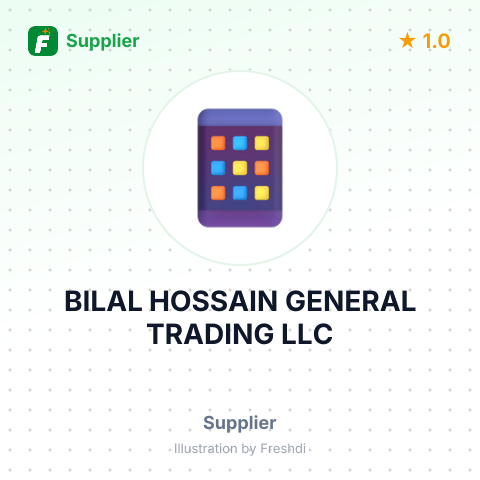 BILAL HOSSAIN GENERAL TRADING LLC – summary card, no photo uploaded yet
