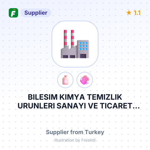 BILESIM KIMYA TEMIZLIK URUNLERI SANAYI VE TICARET LIMITED SIRKETI – summary card, no photo uploaded yet