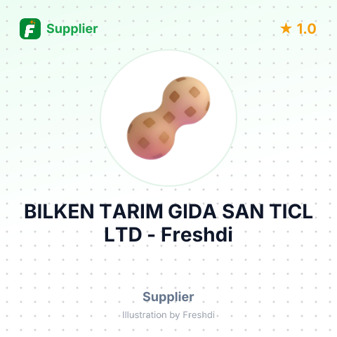 BILKEN TARIM GIDA SAN TICL LTD – summary card, no photo uploaded yet