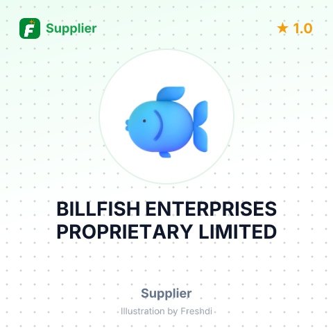 BILLFISH ENTERPRISES PROPRIETARY LIMITED – summary card, no photo uploaded yet