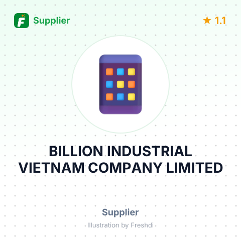 BILLION INDUSTRIAL VIETNAM COMPANY LIMITED – summary card, no photo uploaded yet