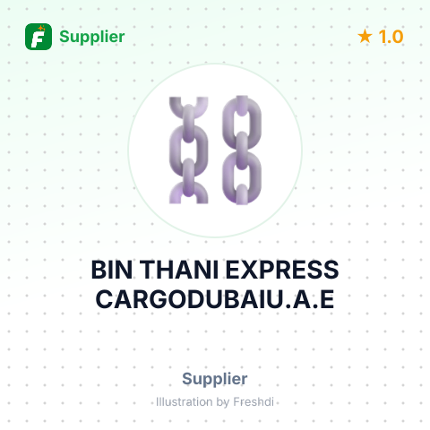 BIN THANI EXPRESS CARGODUBAIU.A.E – summary card, no photo uploaded yet