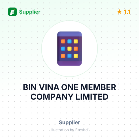 BIN VINA ONE MEMBER COMPANY LIMITED – summary card, no photo uploaded yet
