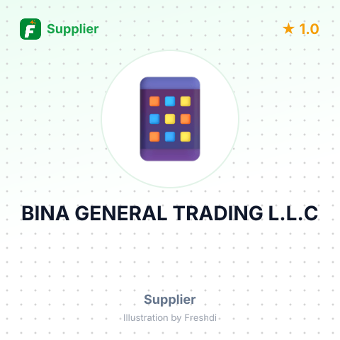 BINA GENERAL TRADING L.L.C – summary card, no photo uploaded yet