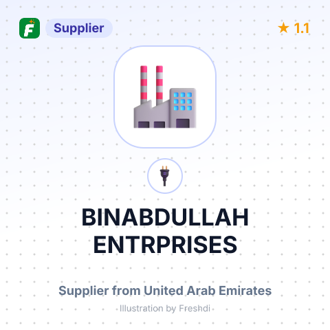 BINABDULLAH ENTRPRISES – summary card, no photo uploaded yet