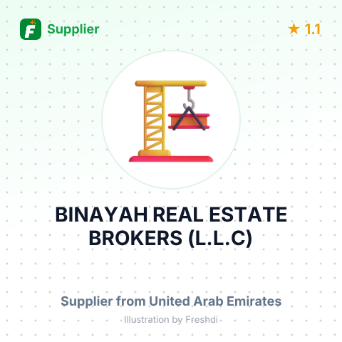 BINAYAH REAL ESTATE BROKERS (L.L.C) – summary card, no photo uploaded yet