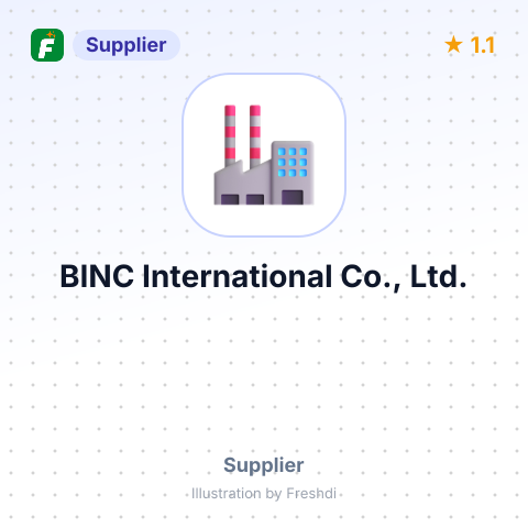 BINC International Co., Ltd. – summary card, no photo uploaded yet