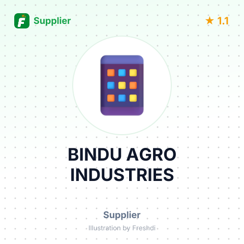 BINDU AGRO INDUSTRIES – summary card, no photo uploaded yet