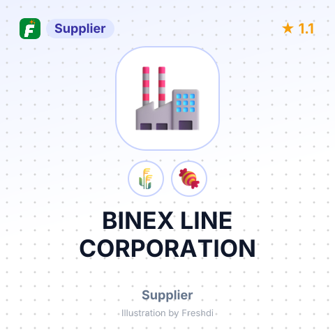 BINEX LINE CORPORATION – summary card, no photo uploaded yet