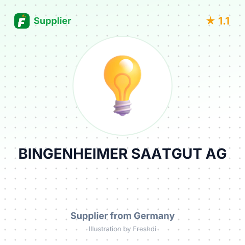 BINGENHEIMER SAATGUT AG – summary card, no photo uploaded yet