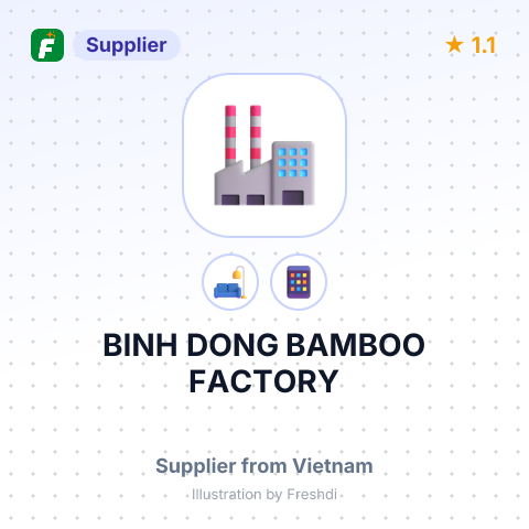 BINH DONG BAMBOO FACTORY – summary card, no photo uploaded yet
