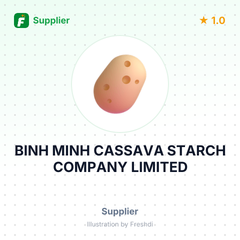 BINH MINH CASSAVA STARCH COMPANY LIMITED – summary card, no photo uploaded yet