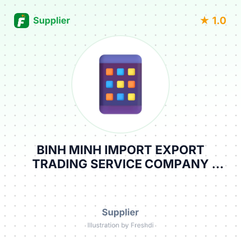 BINH MINH IMPORT EXPORT TRADING SERVICE COMPANY LIMITED – summary card, no photo uploaded yet