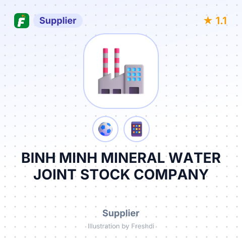 BINH MINH MINERAL WATER JOINT STOCK COMPANY – summary card, no photo uploaded yet