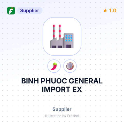 BINH PHUOC GENERAL IMPORT EX – summary card, no photo uploaded yet