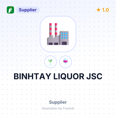 BINHTAY LIQUOR JSC – summary card, no photo uploaded yet