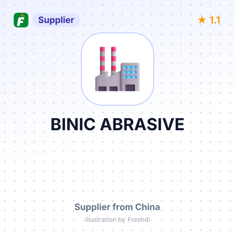 BINIC ABRASIVE – summary card, no photo uploaded yet