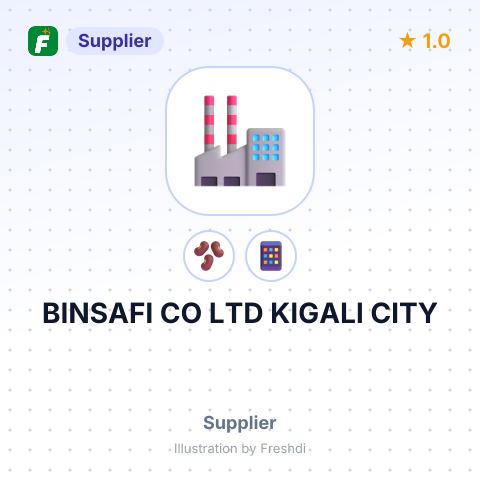 BINSAFI CO LTD KIGALI CITY – summary card, no photo uploaded yet