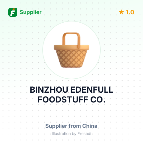 BINZHOU EDENFULL FOODSTUFF CO. – summary card, no photo uploaded yet