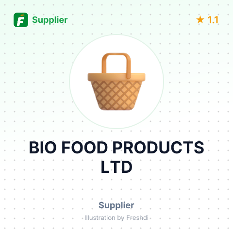 BIO FOOD PRODUCTS LTD – summary card, no photo uploaded yet