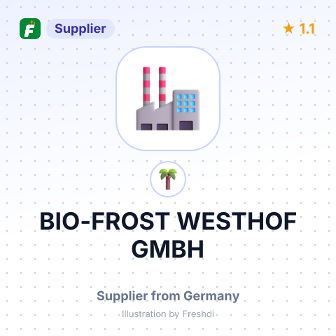 BIO-FROST WESTHOF GMBH – summary card, no photo uploaded yet
