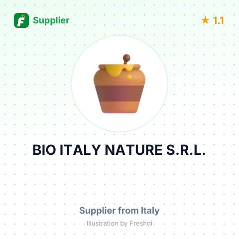 BIO ITALY NATURE S.R.L. – summary card, no photo uploaded yet